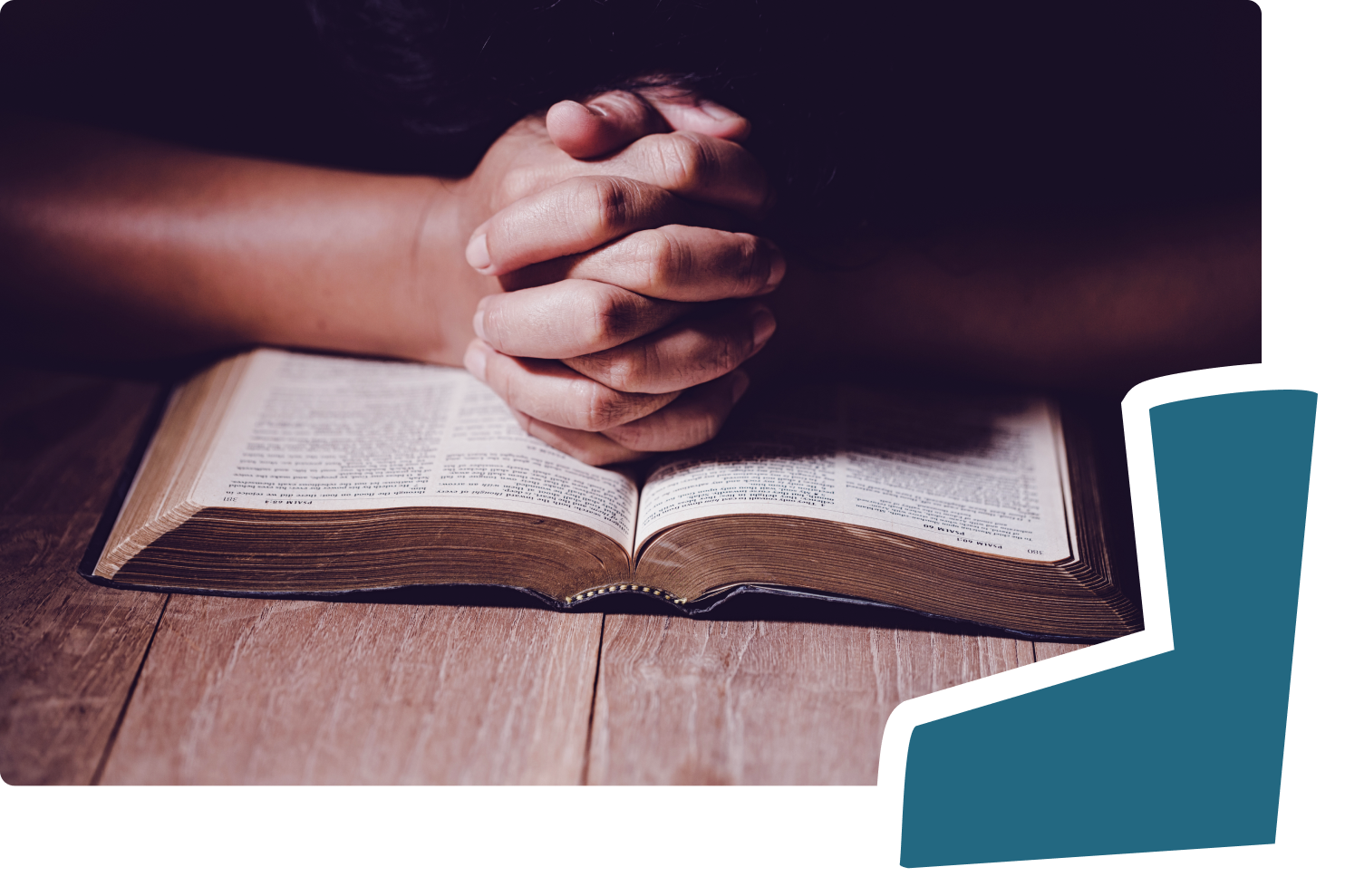 Illustration de la foi centrée sur l'Évangile de Jésus-Christ